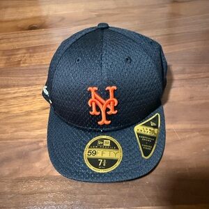 Aime Leon Dore x New Era New York Mets Mesh Fitted Hat Baseball Cap Black 7 3/8